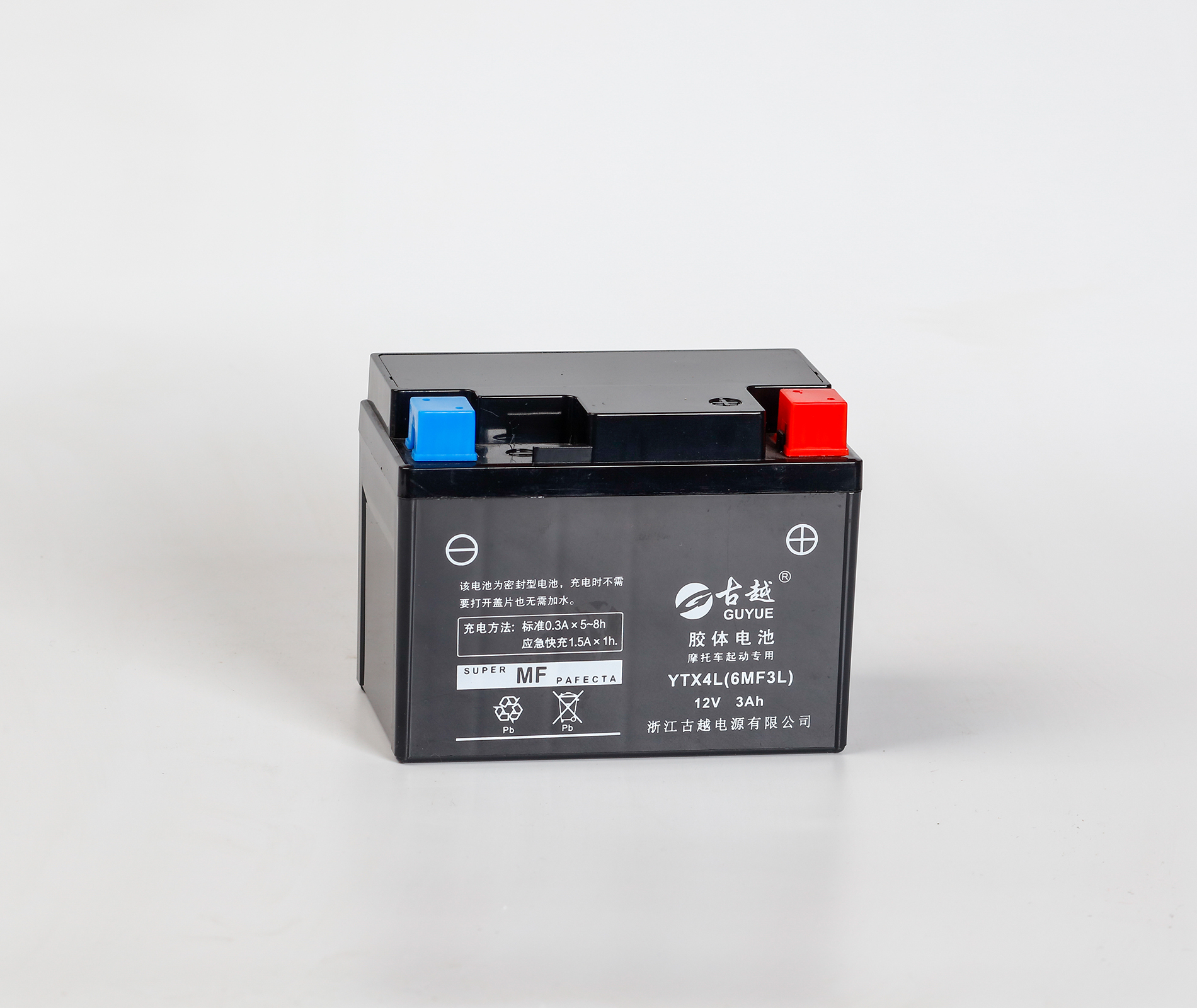 膠體摩托車電池 YTX4L - GEL
